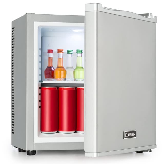 🌟 Klarstein Mini Kühlschrank 13L Silber 🌟