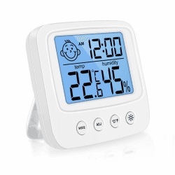 Vinabo Hygrometer Thermometer Innen - Digitales Temperatur und Luftfeuchtigkeitsmesser 🌡️
