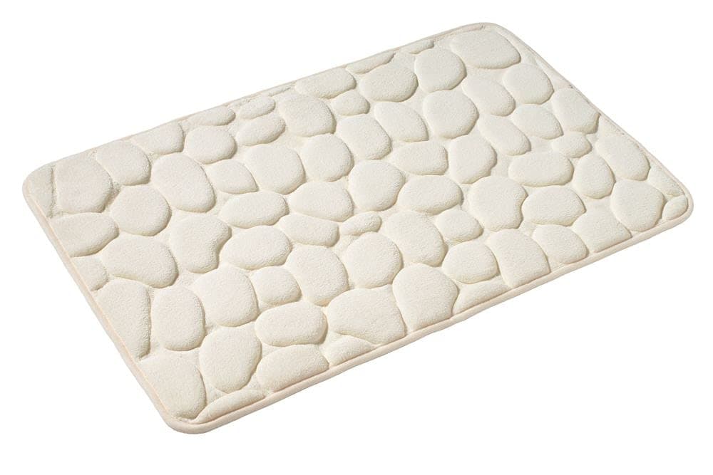 🛁 PANA® Memoryschaum Badematte 50 x 80 cm Creme 🚿