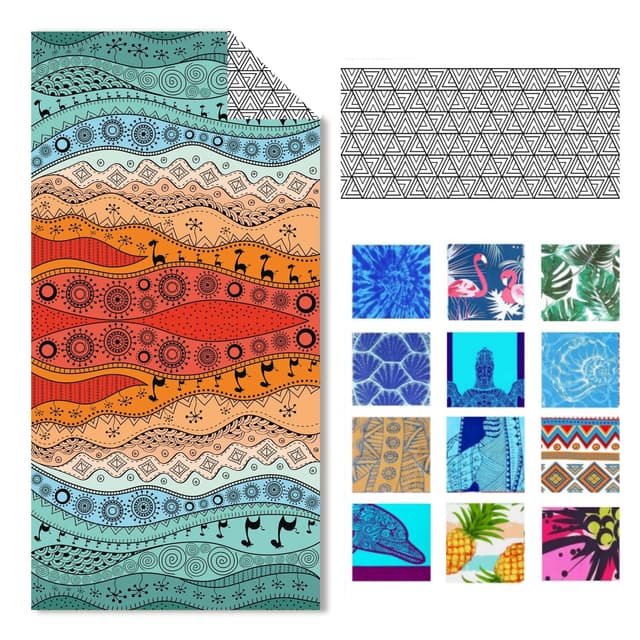 Angebot: IGINOA Strandtuch XXL Microfaser Strandhandtücher 🌞🎁