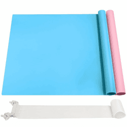 🎨 2 Stück Silikonmatte Groß 70x50 cm für Bastelarbeiten und DIY-Projekte 🖌️