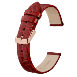 BISONSTRAP Leder Uhrenarmbänder 🌟 Weiche Ersatzbänder mit Polierter Schnalle
