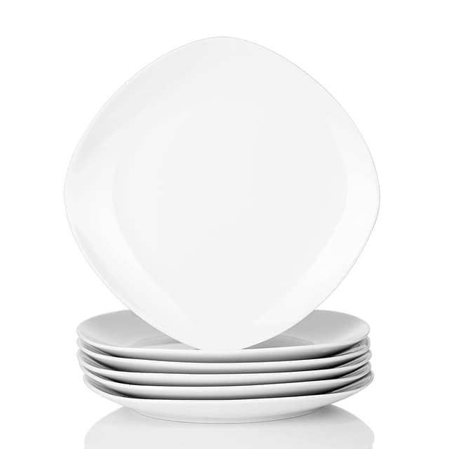 MALACASA Serie Elisa 6 TLG. Porzellan Tellerset 🍽️🍽️🍽️
