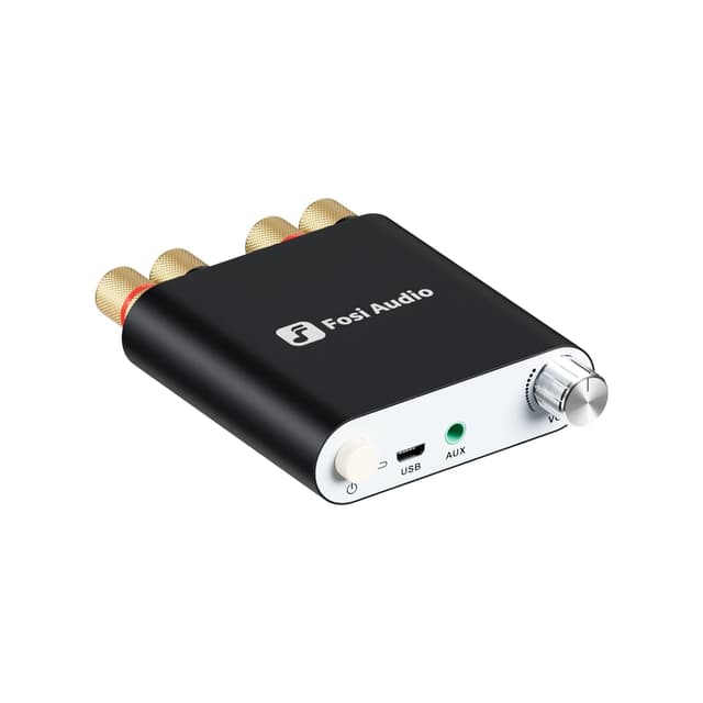 🔊 Fosi Audio ZK-1002D Mini Verstärker Bluetooth, 100W×2 Mini HiFi Verstärker 2.0 Kanal 🎶