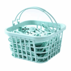 🌟 Super Deal! GmwyCzV Wäscheklammer-Korb Set - 30 Multifunktionale Kunststoff Wäscheklammern