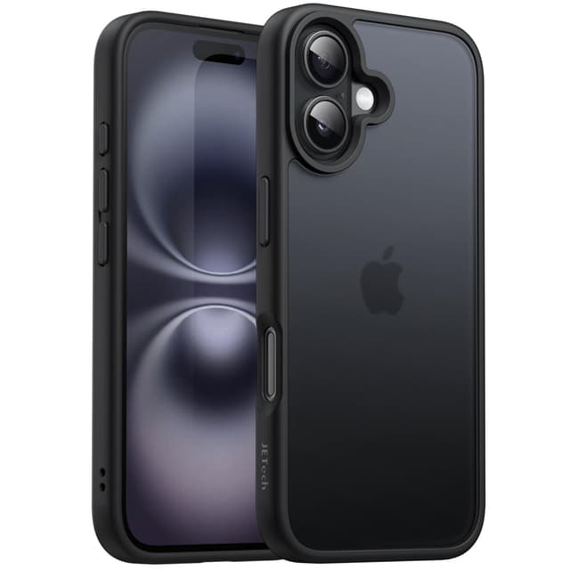 📱 JETech Matt Hülle für iPhone 16 6,1 Zoll - Stoßfest & Anti-Fingerabdruck