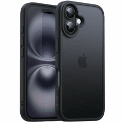 📱 JETech Matt Hülle für iPhone 16 6,1 Zoll - Stoßfest & Anti-Fingerabdruck