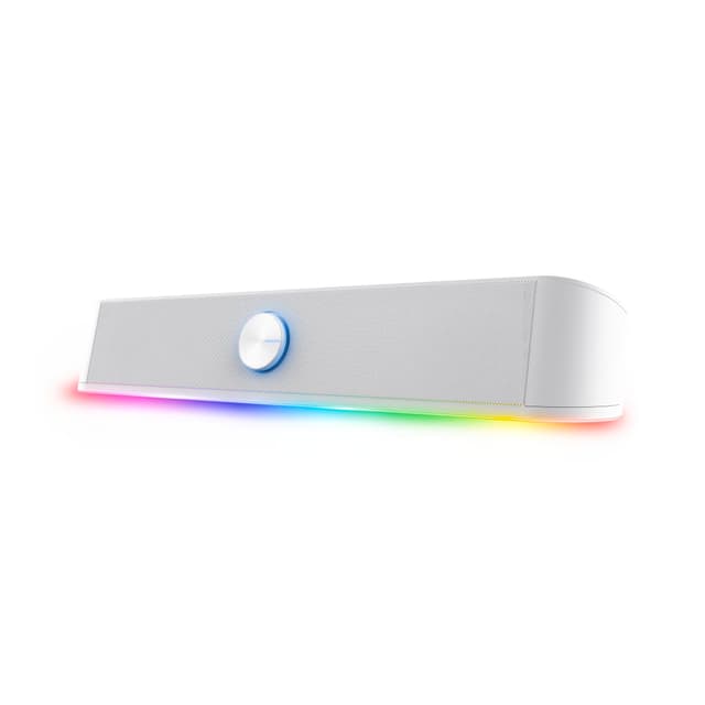 🔊 GXTrust 1619W Rhox PC Soundbar mit RGB Beleuchtung 12W (6W RMS) 🎶