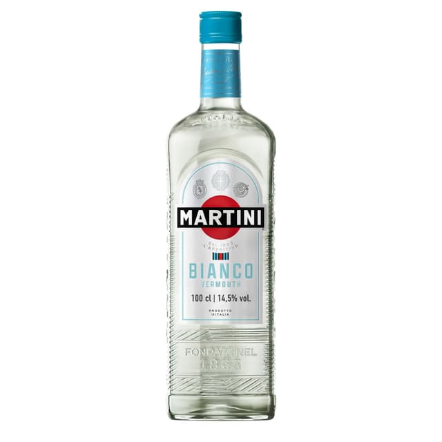 🍸🌸 MARTINI Bianco weißer Wermut Aperitif | 14,5% vol. | 100cl | Italienischer Wermut 🌿🍹