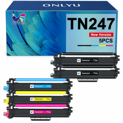🌟 Super Deal! 5er-Pack Toner Brother TN247 Kompatibel für Brother Drucker 🖨️