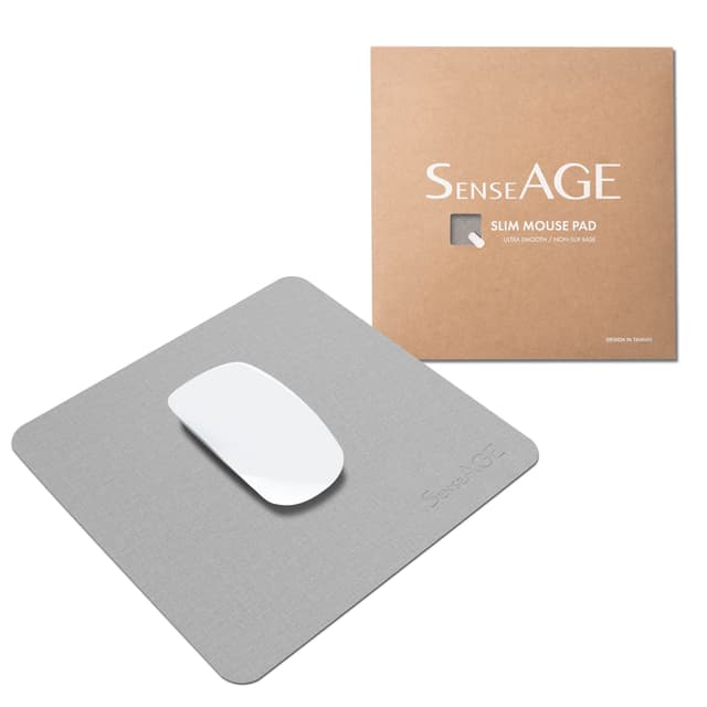 SenseAGE Klein Mauspad 22x22cm | Ultradünnes Mousepad