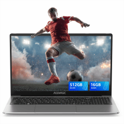 🌟 ACEMAGIC Neueste 15,6" Laptop mit N-95 Prozessor | 16GB DDR4 512GB SSD Notebook 🌟