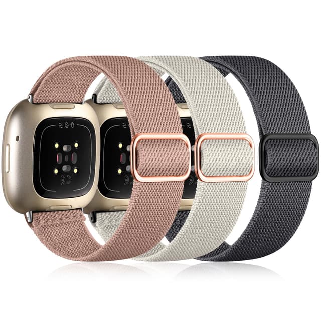Oielai 3 Stück Armband für Fitbit Versa 3/4/Sense