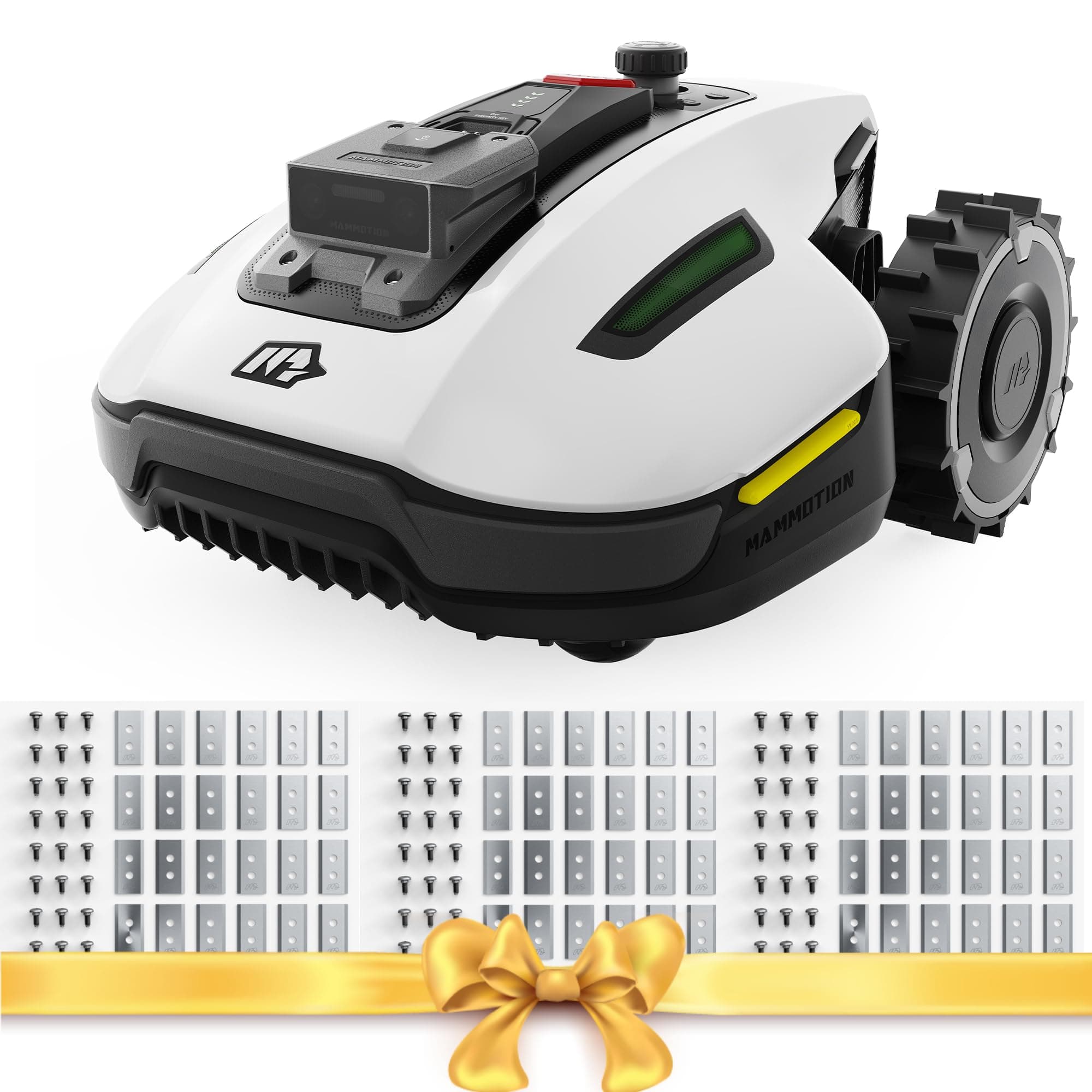 🌿🤖 MAMMOTION YUKA Mini 500 Mähroboter ohne Begrenzungskabel - 50% Steigung!