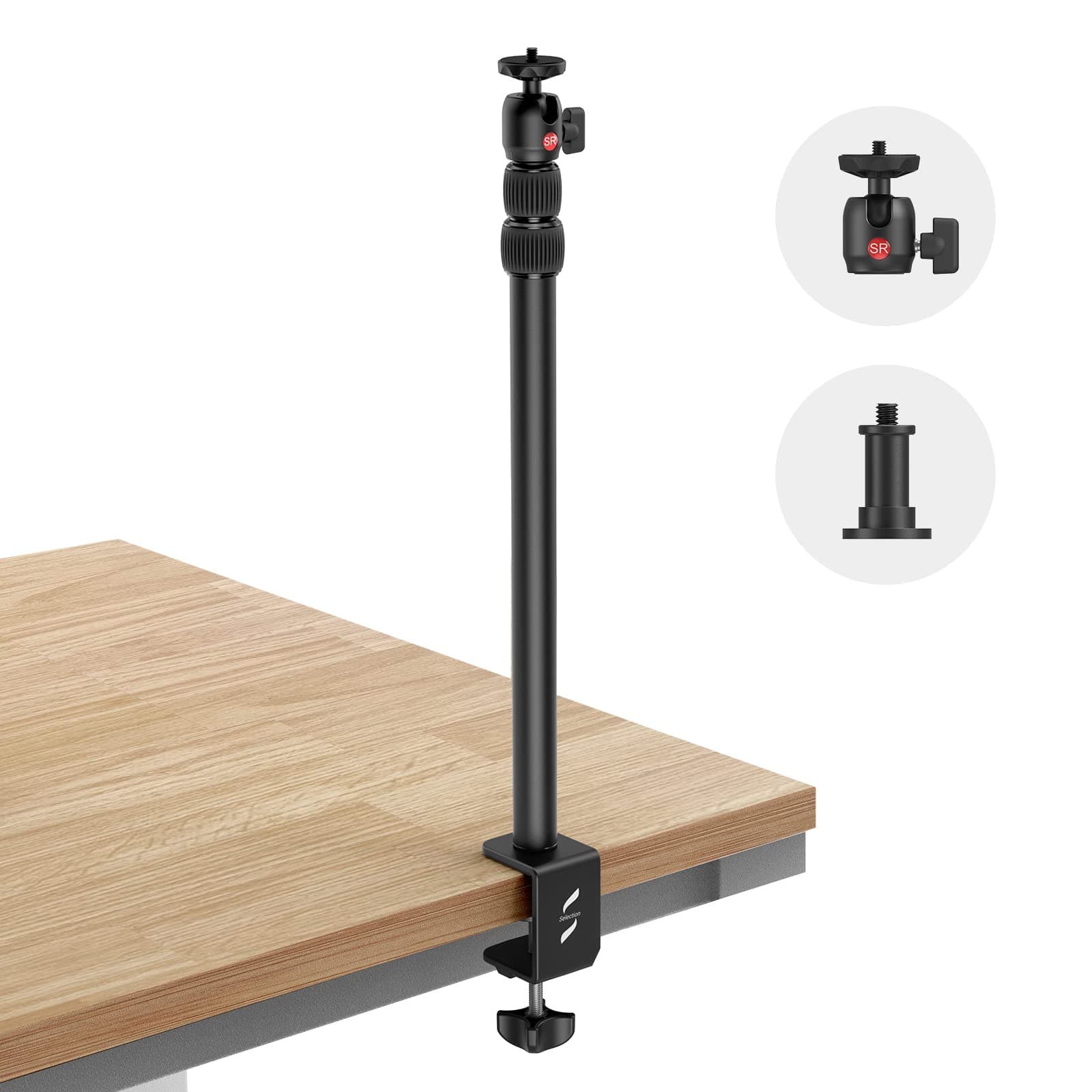 📸🔦📱 SMALLRIG Auswahl Tischklemme Kamera Stativ Lampenstativ mit 360° Kugelkopf