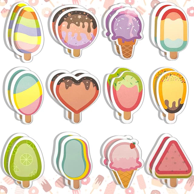 YeahBoom 24Pack Eiscreme Haftnotizen