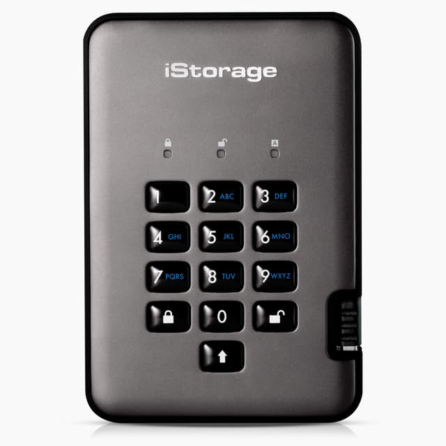 iStorage diskAshur PRO2 HDD 500 GB 🔒🌊🔥