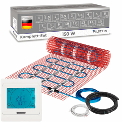 VILSTEIN Elektrische Fußbodenheizung 150W/m² - Premium Heizsystem 🌡️