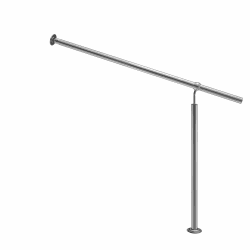 🌿🏡 MONZANA® Edelstahl Eingangsgeländer 100cm Pflegeleicht 🏡🌿