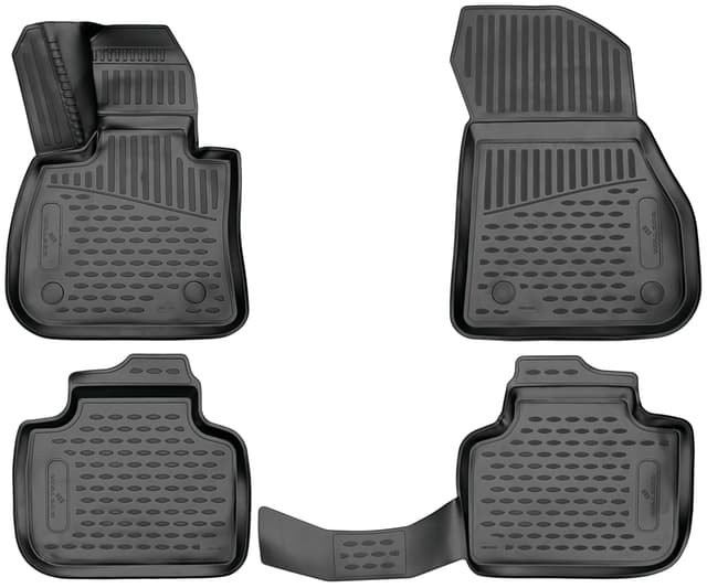 Walser XTR Gummi Fussmatten Auto für BMW X1 (F48) 2014-12/2022 🚗💥