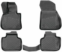 Walser XTR Gummi Fussmatten Auto für BMW X1 (F48) 2014-12/2022 🚗💥