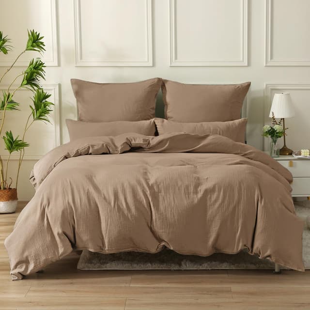 SOULFUL Doppelte Muslin Bettwäsche 4tlg. Set 🛏️