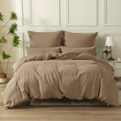SOULFUL Doppelte Muslin Bettwäsche 4tlg. Set 🛏️