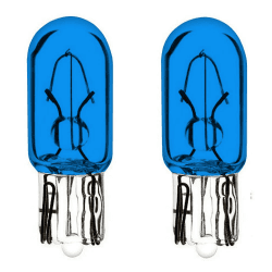 🚴‍♂️🔵 CyclingColors 2x Glühbirne 12V 1.7W T6.5 W2.2x5.2D Blau Glühlampe - Deal