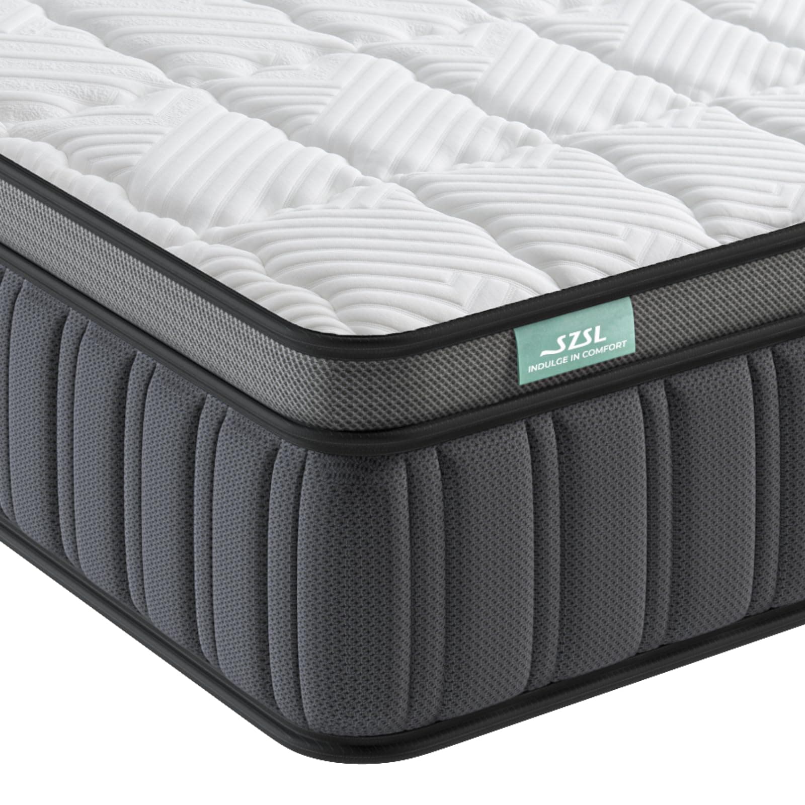SZSL INDULGE IN COMFORT Matratze 160x200 H4 H3 Höhe 26cm 7-Zonen Federkernmatratze 🛌