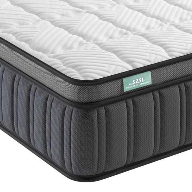SZSL INDULGE IN COMFORT Matratze 160x200 H4 H3 Höhe 26cm 7-Zonen Federkernmatratze 🛌