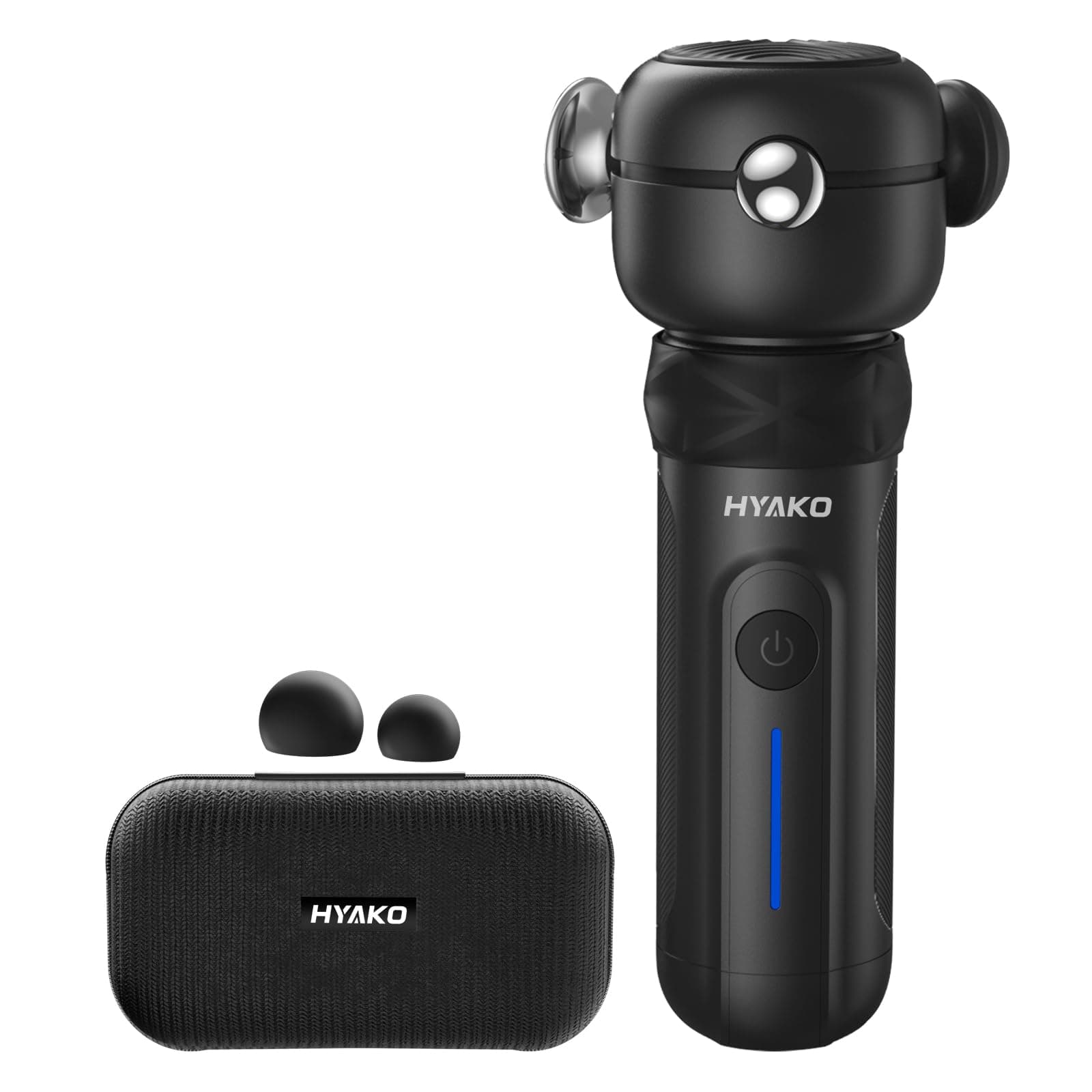 HYAKO SE Massagepistole-Massage Gun & Tiefengewebs-Massagegerät 🌟 Bis zu 6500U/min 🌟 Leise & Tragbar 🌟 Für Sportler, Beruf, Alltag