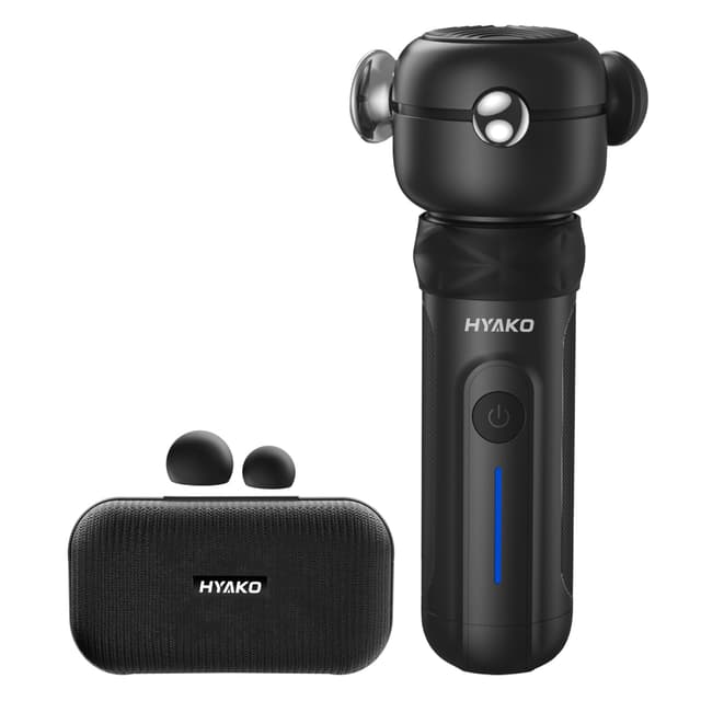 HYAKO SE Massagepistole-Massage Gun & Tiefengewebs-Massagegerät 🌟 Bis zu 6500U/min 🌟 Leise & Tragbar 🌟 Für Sportler, Beruf, Alltag