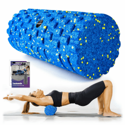 🌟 Faszienrolle mit 3D-Texturmassage, Foam Roller zur Muskelverspannungen lindern 🌟