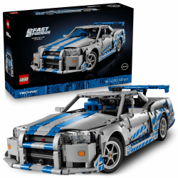 LEGO Technic 2 Fast 2 Furious Nissan Skyline GT-R R34 Automodell-Bauset für Erwachsene 🏎️🔧🎁