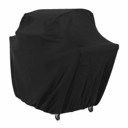 🔥 Amazon Basics Gasgrill-Abdeckhülle, für Außenbereich, wasserabweisend, 117 x 61 x 117 cm (L x B x H), Schwarz 🌧️🌞