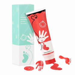 🎨 TOGOU2S Fußabdruck Baby Farben Set - Kreatives Basteln für Kinder 👶