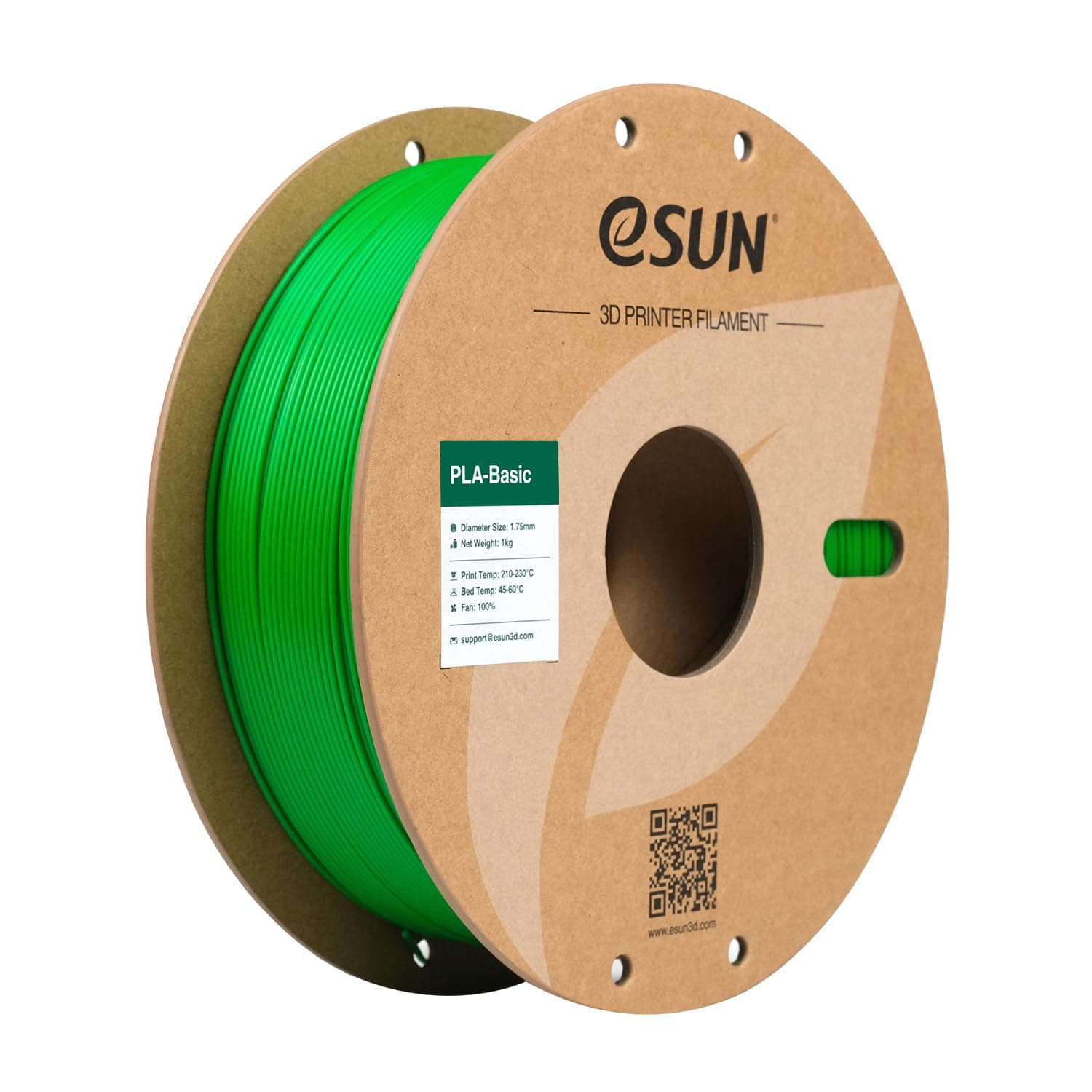 🌟 Deal! eSUN PLA Filament 1.75mm, 1KG Spule Grün für 3D Drucker