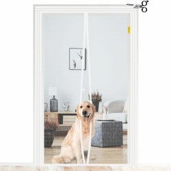 🪞🌟 Fowong Einstellbare Magnet Fliegengitter Tür - Riesige Ersparnis! 🌟🪞