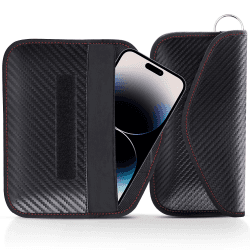 🔒📱 LANPARD Faraday Tasche XL - Schutz vor Tracking und Strahlung! 🛡️