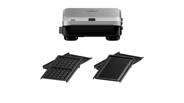 🔥 Angebot: Braun SnackMaker 5 SM5006 - Toaster mit Grill- und Waffelplatten