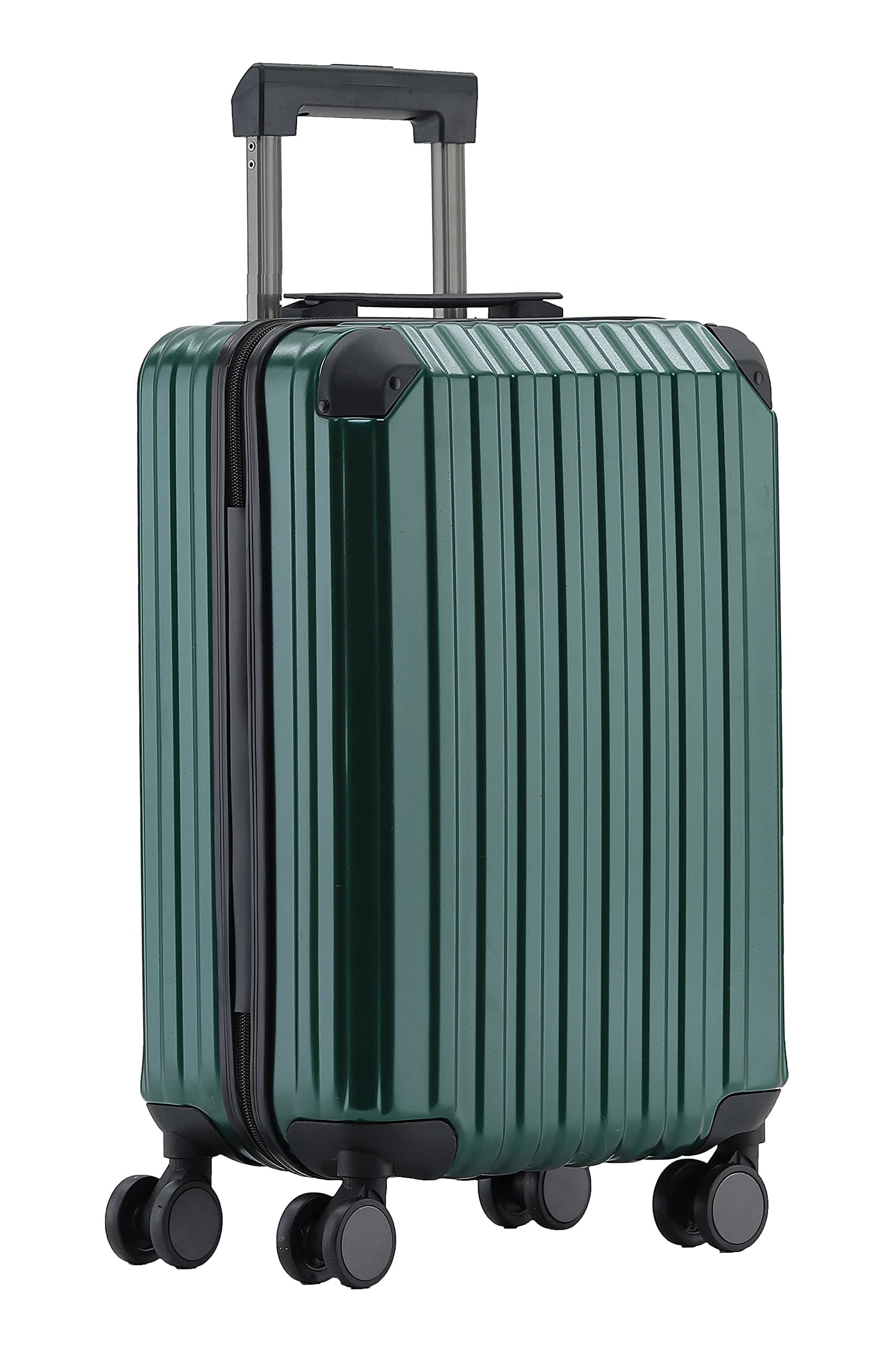 Münicase M816 TSA-Schloß Koffer Reisekoffer Trolley Kofferset Hardschale Boardcase Handgepäck (Dunkelgreen, Kleiner Koffer) 🛄🌍