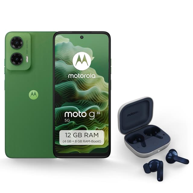 Angebot: Motorola Moto G35 5G Smartphone Leaf Green 📱🌿