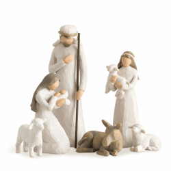 🌟 Enesco Willow Tree Nativity Figurine Heilige Familie 🎄