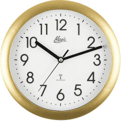 🕰️ Atlanta Wanduhr 4490-9M Ø 25 cm Gold - Sonderangebot!