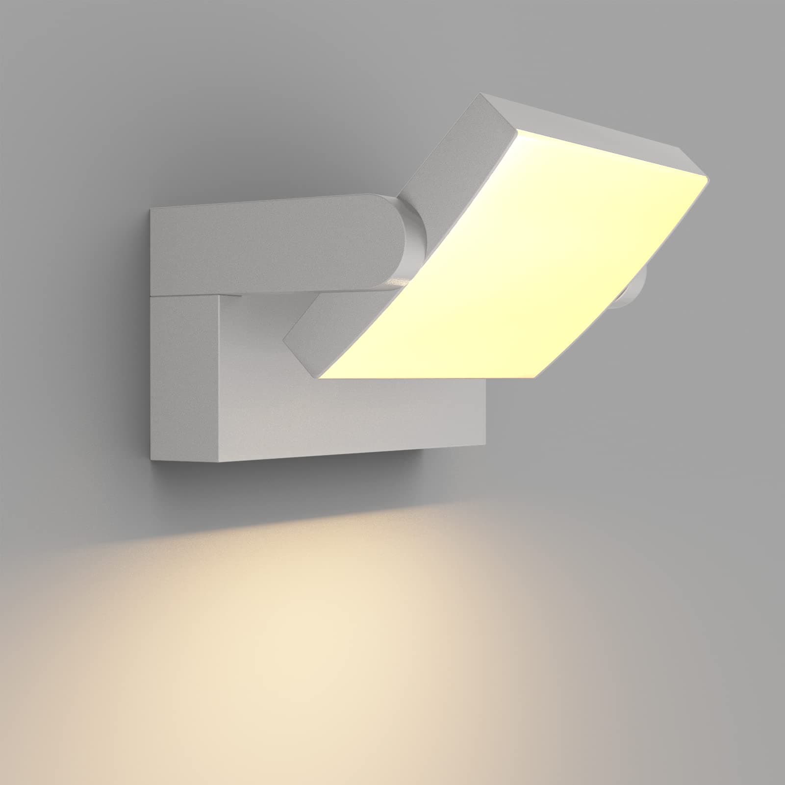 🌟 Klighten 24W LED Außenwandleuchte | Schwenkbar Panel | Wasserdicht IP65 | Premium-Qualität | Modernes Design | Einfache Installation 🌟