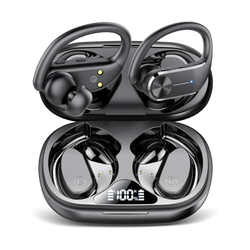🎧 Bluetooth Kopfhörer Sport mit Dual-LED-Anzeige, 68 Std Spielzeit 🏃