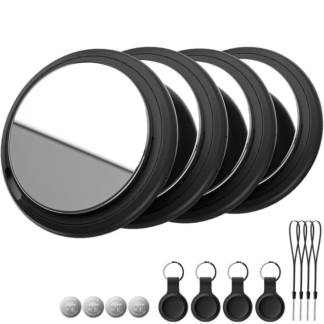 Bnlei Smart Air Tracker Tag für Apple Wo ist? - 4er Pack Schwarz