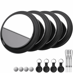 Bnlei Smart Air Tracker Tag für Apple Wo ist? - 4er Pack Schwarz