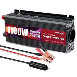 🔌⚡️ LVYUAN Wechselrichter 12V 230V 1100W/2200W Spannungswandler Power Inverter 12V1100W - Angebot!
