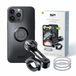 SP CONNECT Moto Bundle Xtreme | SPC+ | Handyhalter für Motorrad | Gadget Halterung für iPhone 14 Pro Max 🏍️